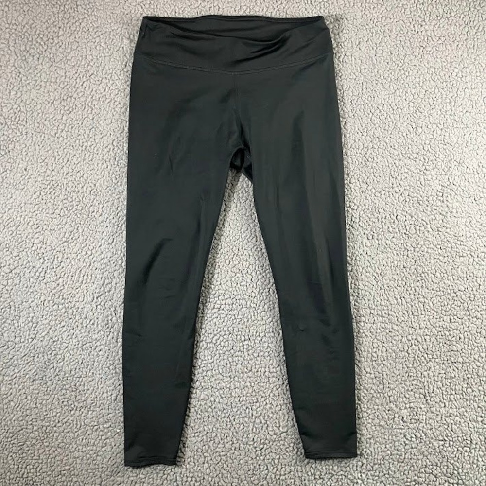Fabletics Black Performance Athletic Leggings Size Small Zipper Pocket